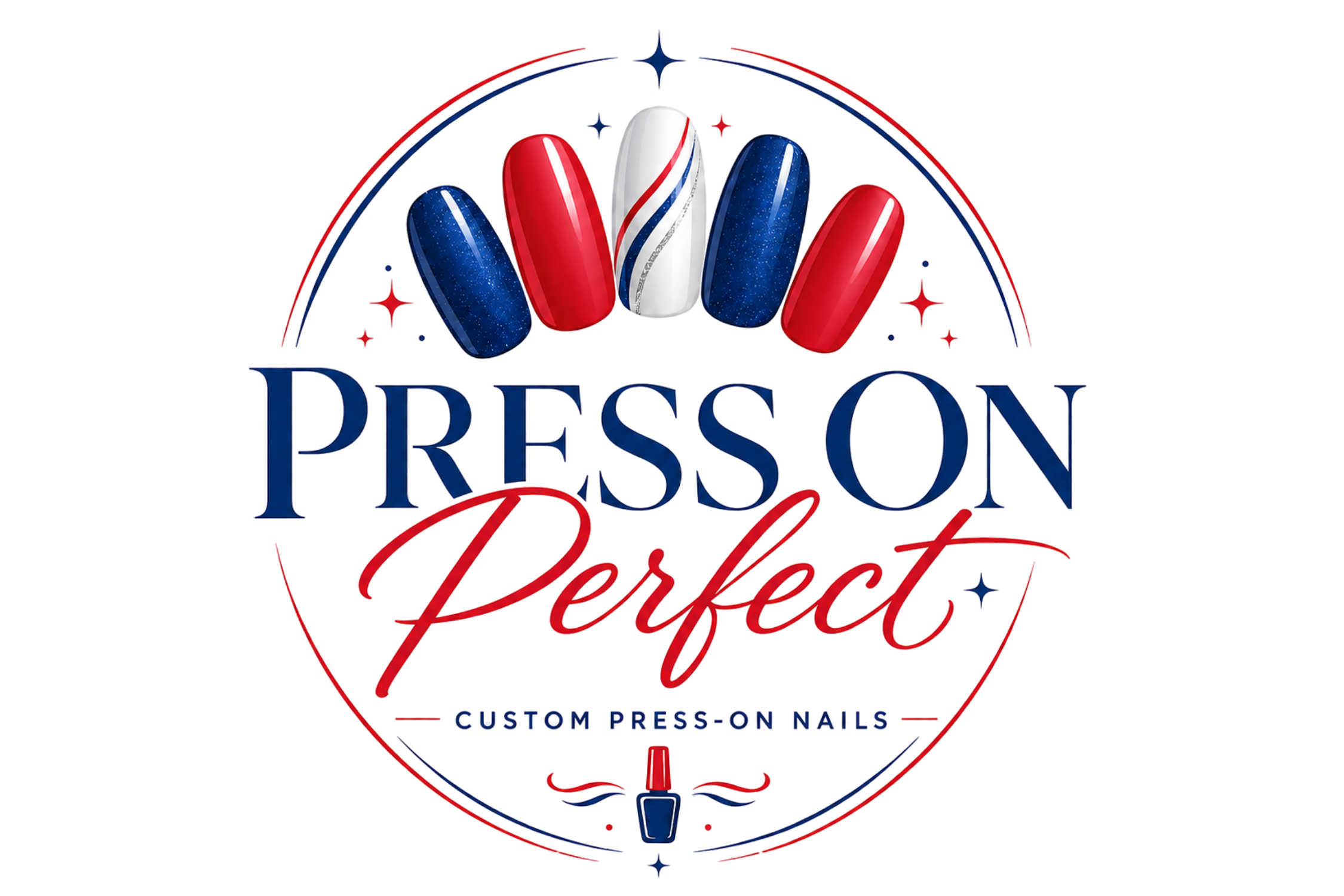 Press On Perfect, custom press-on nails by Maddie